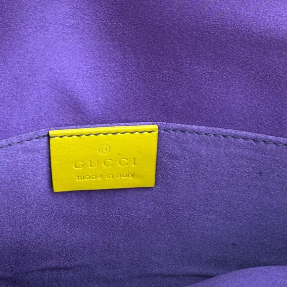 GUCCI by TOM FORD 2004 XL Vintage Runway Ad Campaign Horsebit Chain Bag Crystal - Picture 3 of 14